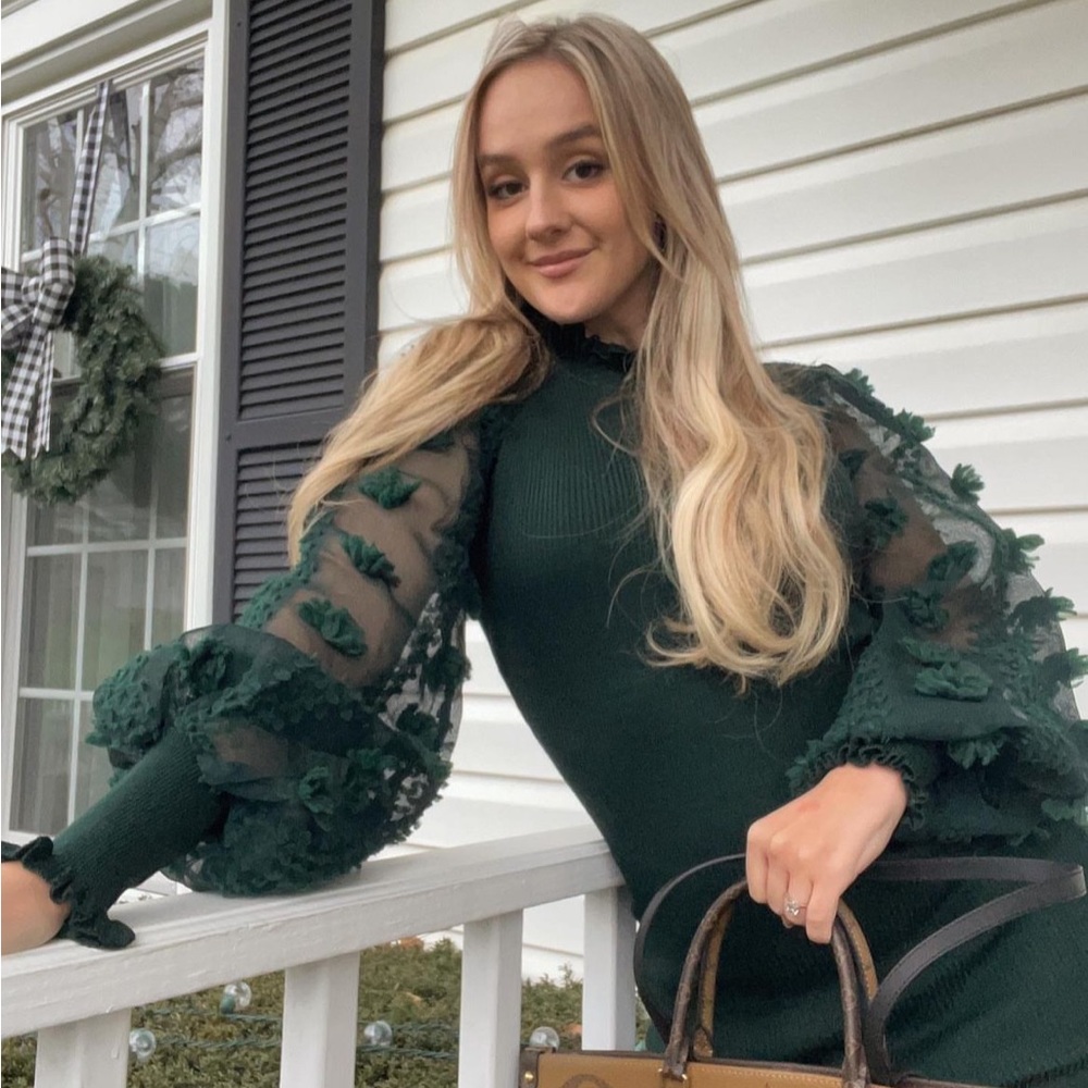 Green dress
